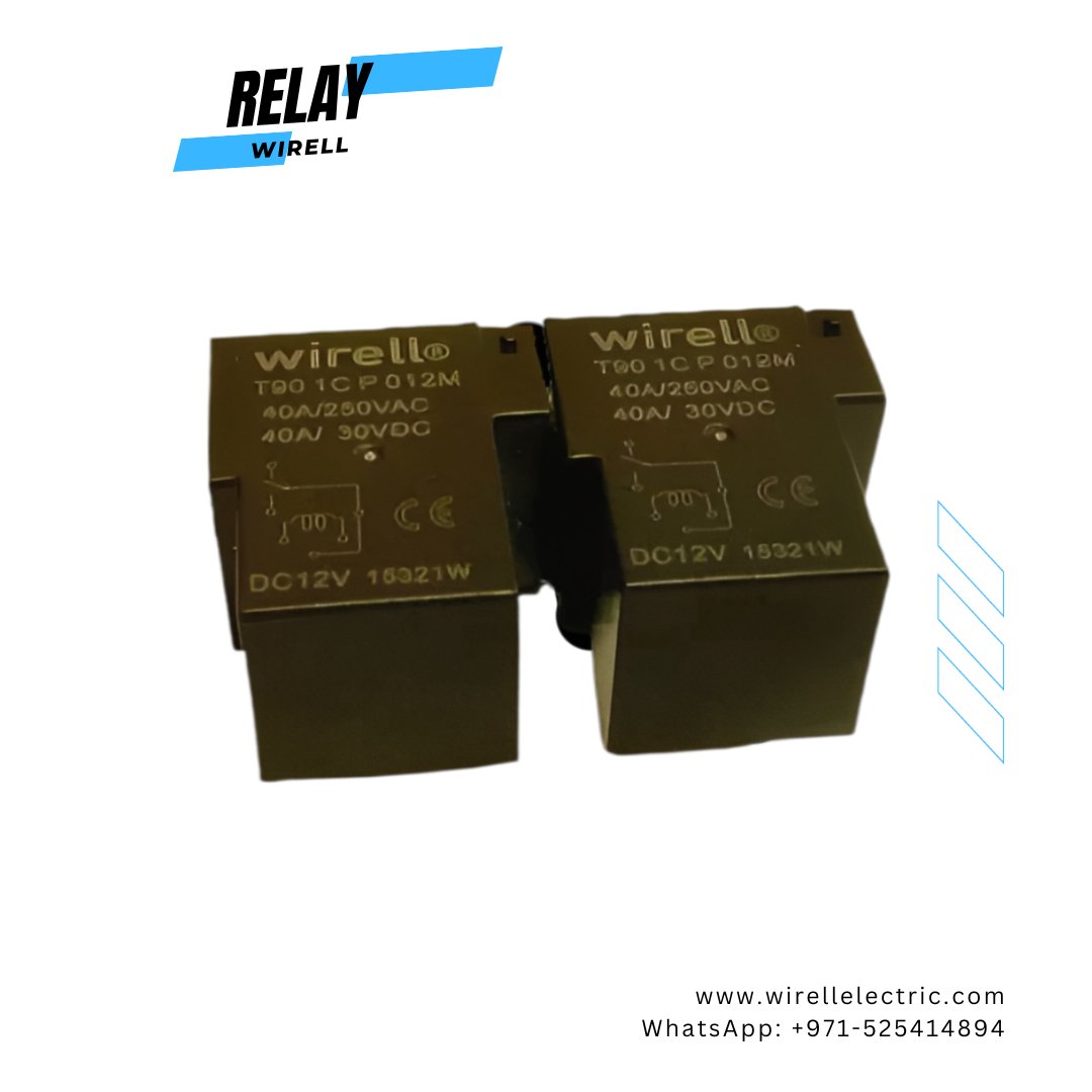 Wirell JQX-15F (T90) Power Relay - 20A/30A/40A - Wirell Electric